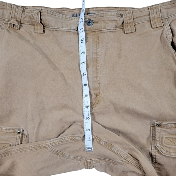 Duluth Flex Fire Hose Relaxed Fit Cargo Work Pants Mens 40x31 Brown Canvas 45507 - Picture 12 of 13